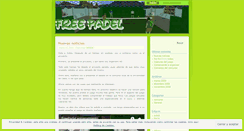Desktop Screenshot of freepadel.wordpress.com