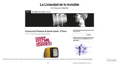 Desktop Screenshot of laliviandadeloinvisible.wordpress.com