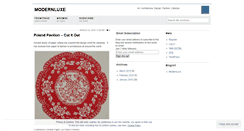 Desktop Screenshot of modernluxe.wordpress.com