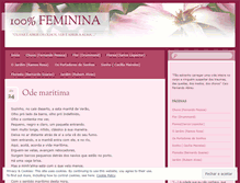 Tablet Screenshot of feminina.wordpress.com