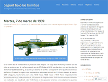 Tablet Screenshot of bombardeos.wordpress.com