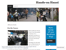 Tablet Screenshot of handsonhanoi.wordpress.com