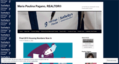 Desktop Screenshot of paulinapagano.wordpress.com