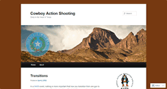 Desktop Screenshot of cowboyshooting.wordpress.com