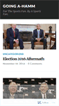Mobile Screenshot of goingahamm.wordpress.com