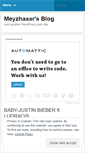 Mobile Screenshot of meyzhaaar.wordpress.com