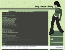 Tablet Screenshot of meyzhaaar.wordpress.com