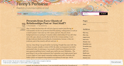 Desktop Screenshot of fennychandra.wordpress.com