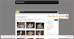 Desktop Screenshot of meinsideout.wordpress.com