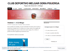Tablet Screenshot of melgarfc.wordpress.com