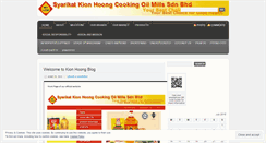 Desktop Screenshot of kionhoong.wordpress.com