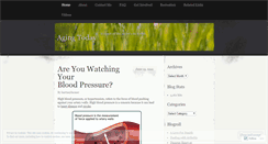 Desktop Screenshot of gracefullyagingtoday.wordpress.com