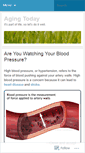 Mobile Screenshot of gracefullyagingtoday.wordpress.com