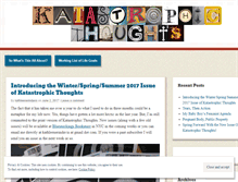 Tablet Screenshot of katastrophicthoughts.wordpress.com