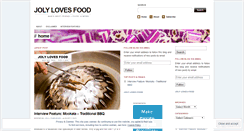 Desktop Screenshot of jolylovesfood.wordpress.com