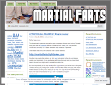 Tablet Screenshot of mmabjj.wordpress.com