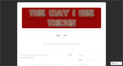 Desktop Screenshot of anthonystephens.wordpress.com