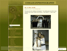 Tablet Screenshot of lyssajeanphotography.wordpress.com