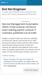 Mobile Screenshot of dotnetengineer.wordpress.com