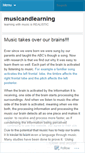 Mobile Screenshot of musicandlearning.wordpress.com