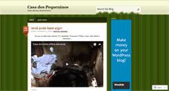 Desktop Screenshot of casadospequeninos.wordpress.com