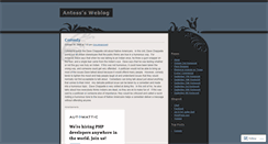 Desktop Screenshot of antess.wordpress.com