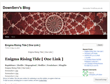 Tablet Screenshot of downserv.wordpress.com