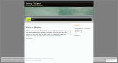 Desktop Screenshot of jennycooper.wordpress.com