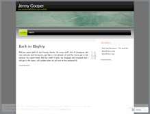 Tablet Screenshot of jennycooper.wordpress.com