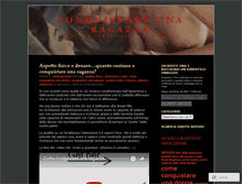 Tablet Screenshot of conquistareragazza.wordpress.com