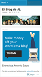 Mobile Screenshot of blogjl.wordpress.com