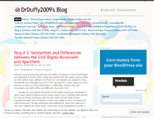Tablet Screenshot of drduffy2009.wordpress.com