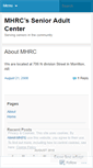 Mobile Screenshot of mhrc.wordpress.com