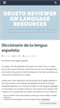 Mobile Screenshot of lingvoresurso.wordpress.com