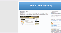 Desktop Screenshot of 2time.wordpress.com