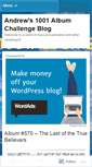 Mobile Screenshot of bloggerandrew.wordpress.com