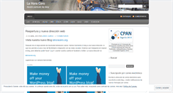 Desktop Screenshot of lhcdiario.wordpress.com