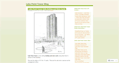 Desktop Screenshot of lakepointtower.wordpress.com