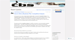 Desktop Screenshot of coastalbusinessstrategies.wordpress.com