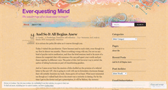 Desktop Screenshot of everquestingmind.wordpress.com