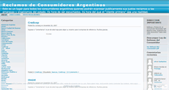 Desktop Screenshot of justosreclamos.wordpress.com