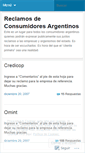 Mobile Screenshot of justosreclamos.wordpress.com