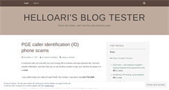 Desktop Screenshot of helloari.wordpress.com