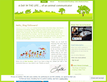 Tablet Screenshot of herbsandanimals.wordpress.com