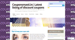 Desktop Screenshot of couponsmasti.wordpress.com