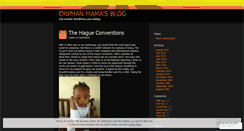 Desktop Screenshot of orphanmama.wordpress.com