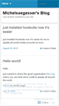 Mobile Screenshot of michelsaegesser.wordpress.com