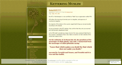 Desktop Screenshot of ketteringmuslims.wordpress.com