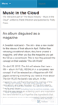 Mobile Screenshot of musicinthecloud.wordpress.com