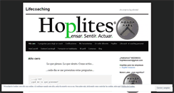 Desktop Screenshot of hoplitescoach.wordpress.com